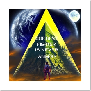 The Best Fighter Is Never Angary Posters and Art